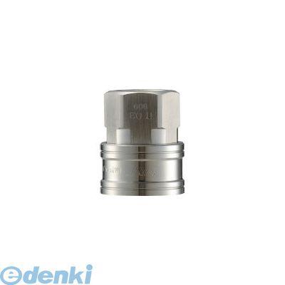 長堀工業 ナック CTL10SF3 クイックカップリング ＴＬ型 ステンレス製 オネジ取付用ソケット Ｒ１ １／４ 364-5401の通販は 18,102円