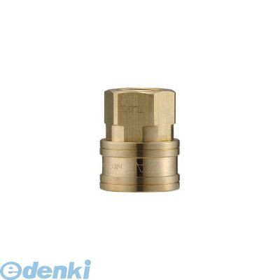 長堀工業 ナック CTL12SF2 クイックカップリング TL型 真鍮製 オネジ取付用ソケット R1 1/2 364-5517の通販は