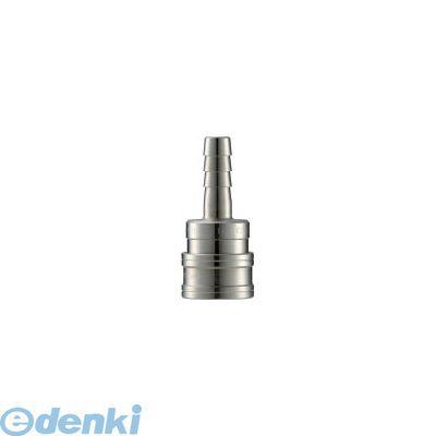 長堀工業 ナック CTL12SH3 クイックカップリング ＴＬ型 ステンレス製 ホース取付用ソケット １ １／２ 364-5541