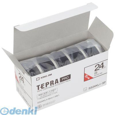 キングジム KING JIM SS24KL-5P ＰＲＯテ−プエコパックロング 白 ５個入 SS24KL5P