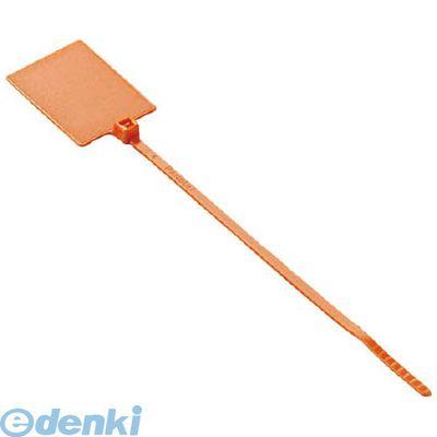 パンドウイットコーポレーション日本支社  PLF1MAC3 旗型タイプナイロン結束バンド オレンジ １００本入