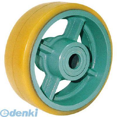 ヨドノ UHB200X75 鋳物重荷重用ウレタン車輪ベアリング入 UHB200X75