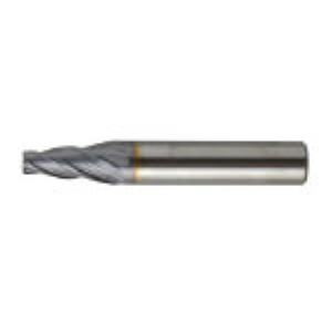 ユニオンツール CCTE40804 超硬エンドミル　テ−パ　φ８×片角　２° CCTE-40804 286-2131【キャンセル不可】