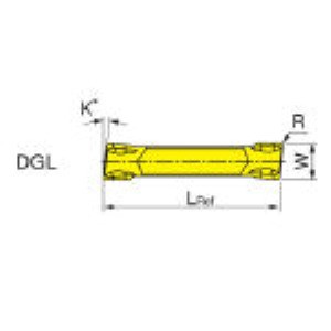 イスカル DGL3102C-6D IC354 チップ　ＣＯＡＴ 【10個入】 DGL3102C6DIC354 146-0994の通販は