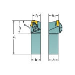 ＳＶ DCBNR 2525M 12 ＲＣダブルクランプホルダー 右 DCBNR2525M12 130-2957【キャンセル不可】