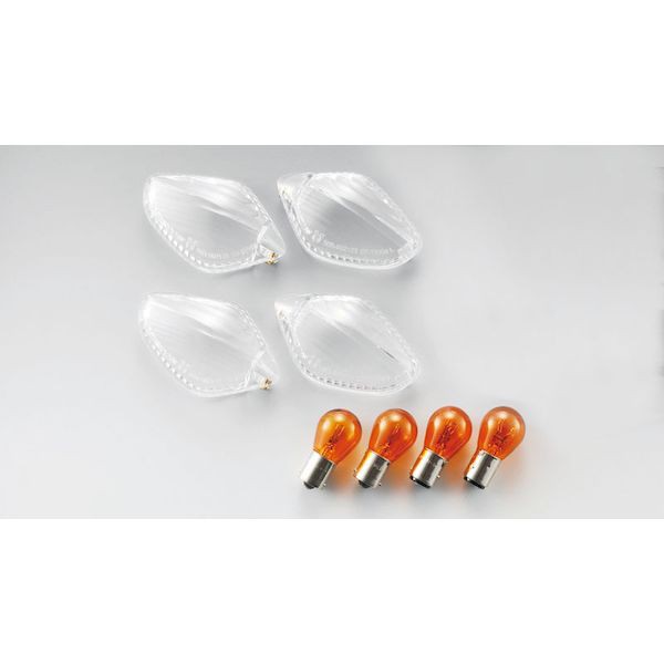 キジマ KIJIMA 217-4435 ウインカーレンズＳＥＴ クリア ＮＣ７００Ｓ／Ｘ／ＣＲＦ２５０Ｌ 2174435 ホンダ 5,100円