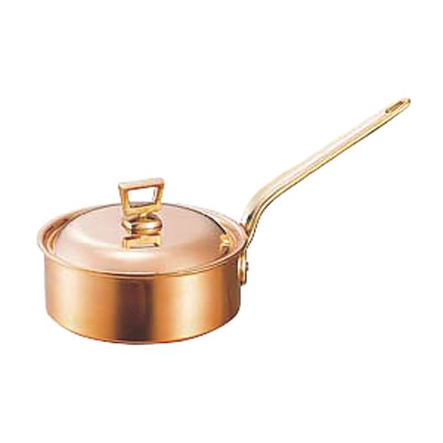 4562283617505 和田助製作所 銅片手鍋浅型蓋付18cm SW 片手鍋18cm 業務用 18cm業務用 ガゼル 銅製