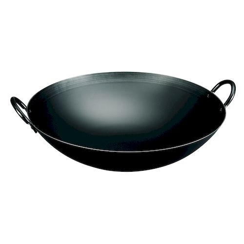4949362721726 カンダ 神田鉄鍋／鉄プレス両手中華鍋 60cm 001316 05-0038-0311 鉄製中華鍋