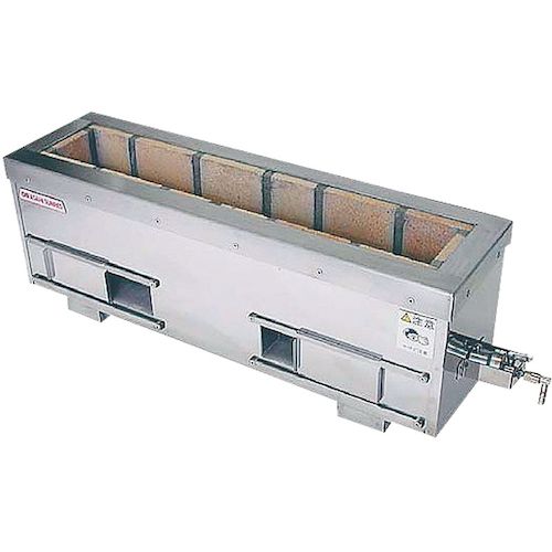 4582225498429 アサヒサンレッド 耐火レンガ木炭コンロ バーナー付 SCF−6036−B LP LPガス