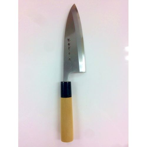 601448 青木刃物製作所 堺孝行 青二鋼和包丁出刃19．5cm No.01038