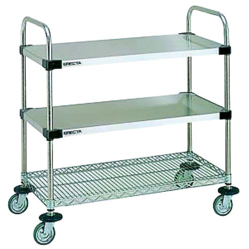 4933315281863 エレクター UTTカート2型NUTT3−2S スーパーエレクターカート サービスワゴン キャスター付