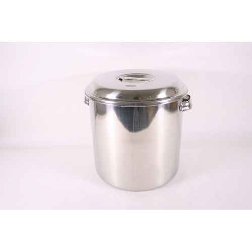 野田琺瑯 ホーロータンク 蓋 手付 33cm 25L 野田琺瑯 ホーロータンク