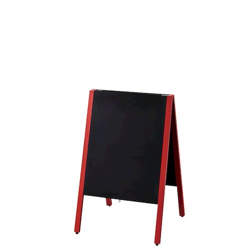 4977720891743 光 赤枠スタンド黒板マーカー・チョーク兼用 スタンド黒板 MCBD81−1