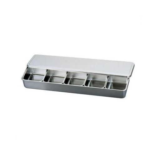 4997956134056 大屋金属 CLO 18−8 0号プレスヤクミ入 長5ヶ入 ステンレス 調味料入れ 薬味入れ