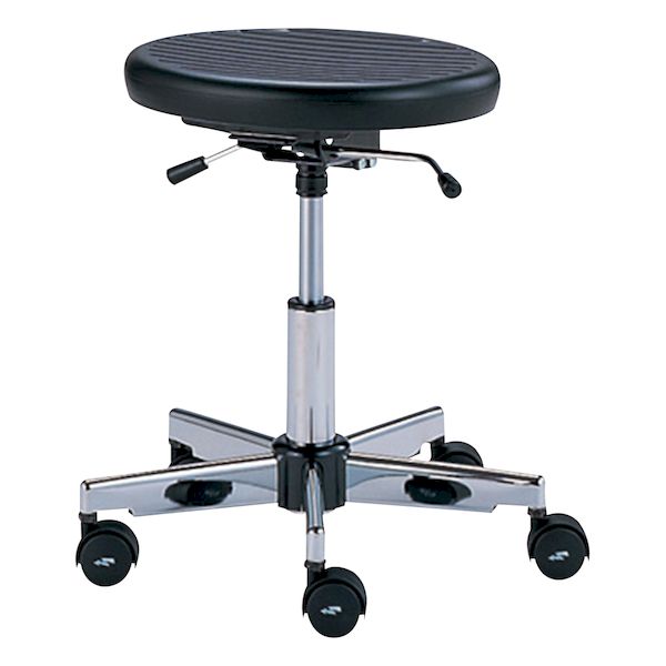 3-5331-01 研究者専用チェアー ＬＣ−５０ 背なし 3533101 リング無し 背無し 4562108470933 1脚