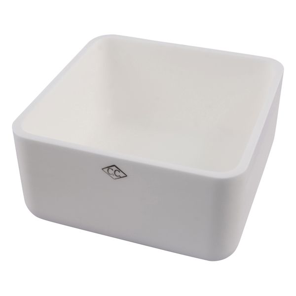 1-1736-03 アルミナ焼成用容器 １２０角 1173603