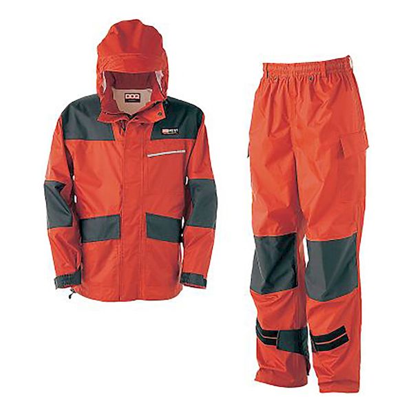 カジメイク KM00181M 仕事合羽 オーロラレッド Ｍ