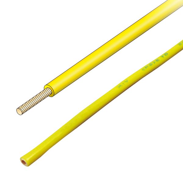 JAPPY ジャッピー KIV 2SQ-JP ｷ 【200個入】電気機器用ビニル絶縁電線 KIV2SQJPｷ