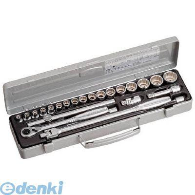 TONE CX3172 ソケットレンチセット ６角１２角タイプ 差込角９．５ｍｍ ２４点セット 6角12角タイプ トネ 1S CX3172-81