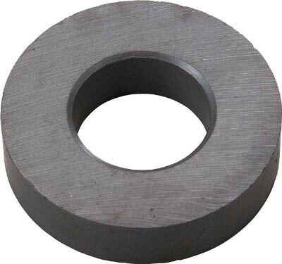 トラスコ中山 TRUSCO TF80RA5P フェライト磁石 丸形・穴あり 外径80mmX厚み10mm 5個入 415-1381