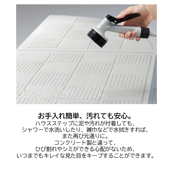 城東テクノ Ｊｏｔｏ CUB-R60S-SG 直送 代引不可 ハウスステップRタイプ 色：スモークグレー【SG】 CUBR60SSG