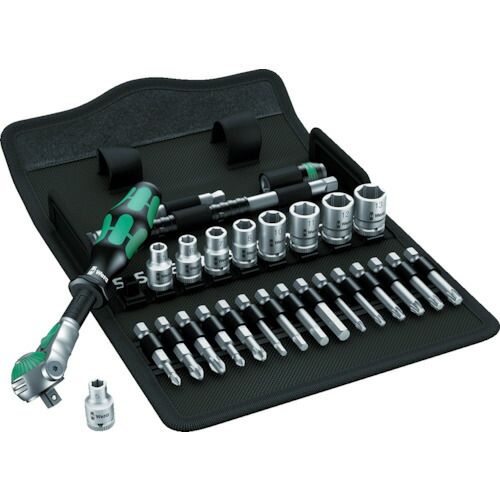Wera社 004016 8100SA6 サイクロップラチェット「スピード」セット 1/4 483-8246
