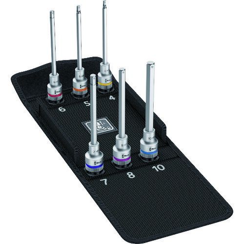 Ｗｅｒａ 004210 ８７４０　Ｃ　ＨＦ　１／２　ヘックス６点セット