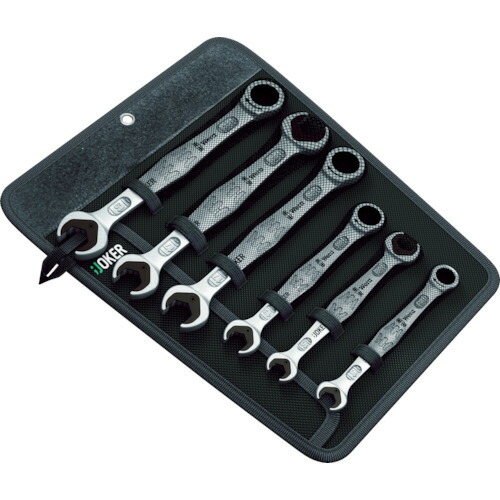 Ｗｅｒａ  020022 コンビネーションラチェットレンチセット　（６本組）