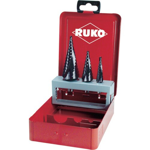 RUKO社 101098F 2枚刃スパイラルステップドリル 30.5mm チタンアルミニウムの通販は