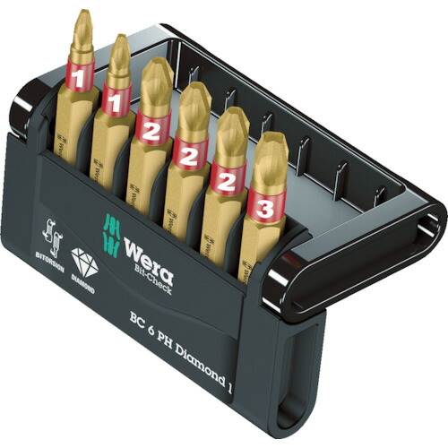Ｗｅｒａ社 Ｗｅｒａ 057421 バイトーションダイヤモンド ビットチェック 11本 ラピダプター