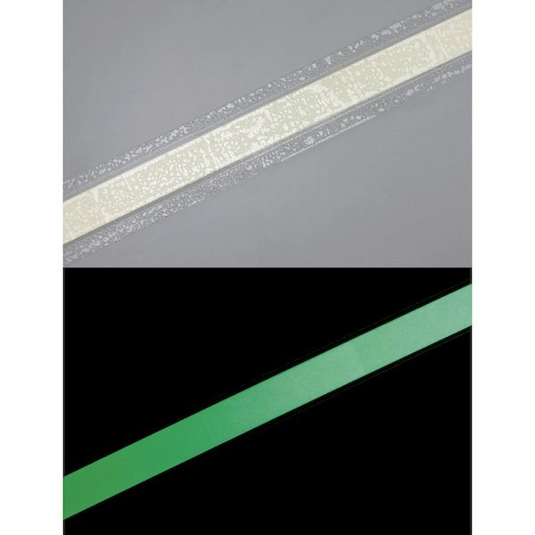 緑十字  072009  保護用滑り止めテープ 高輝度蓄光テープ５０ｍｍ幅用 ＦＬＡＯ−７５１Ｓ ７５ｍｍ幅×１０ｍ 072009_3