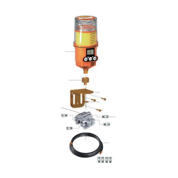 パルサールブ  1250MD-4RS  Ｍ　グリス用マルチポイント設置キット（４箇所） 1250MD4RSの通販は