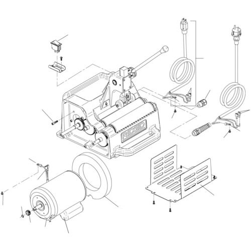 リジッド RIDGID 20348 高速管端処理機用パーツ キャパシター Ｆ／１２２Ｊ RIDGE Tool tr-7881568 Company