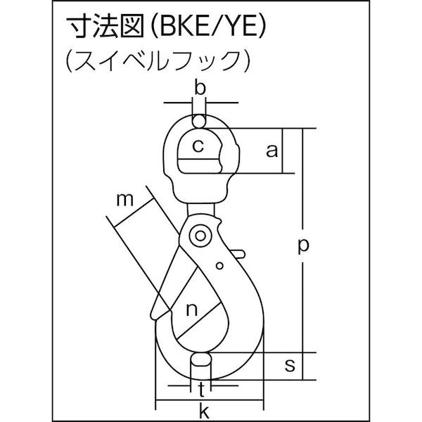 ご予約品 象印 チェーンスリング100 アイタイプ 1MFFBKE6.3 作業工具 荷役工具 その他