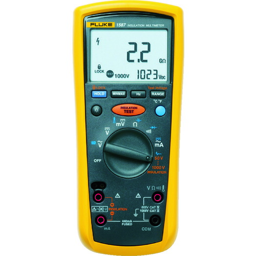 ＦＬＵＫＥ 1587FC デジタル・マルチメーター付絶縁抵抗計 1587FC