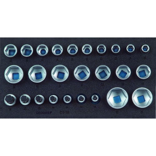 ＧＥＤＯＲＥ  2308908  ソケットセット１／２ １５００ＣＴ１‐１９ 2308908 ゲドレー社 1500CT1-19