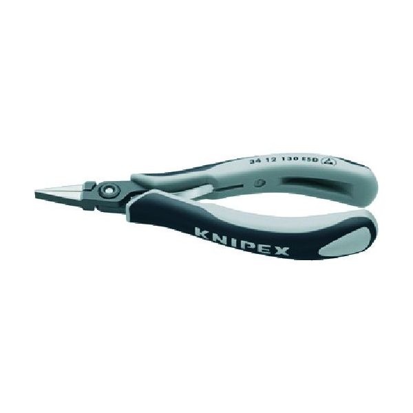 クニペックス（KNIPEX） 3412-130ESD ＥＳＤ精密用プライヤー 平 １３５ｍｍ 3412130ESD 7,692円
