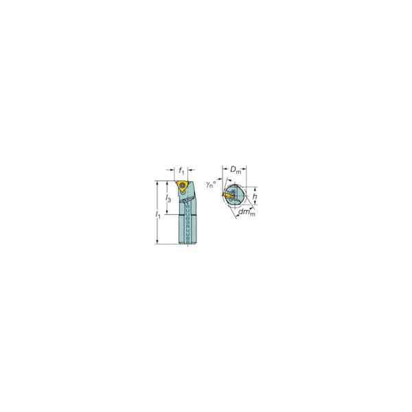 【個数：1個】サンドビック 266RKF5022 コロスレッド２６６ ねじ切りボーリングバイト 359-5340_1