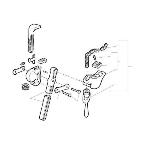 リジッド（RIDGID） ［32165］ トラニオン ジョー F/S-4Aの通販は