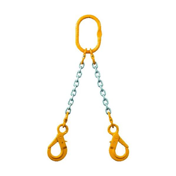 象印 2MFFSHE6.3 チェーンスリング100 アイタイプ 荷重1.7t線径6.3mm L1.5m 2−MFF−SHE−6.3荷重1.7t