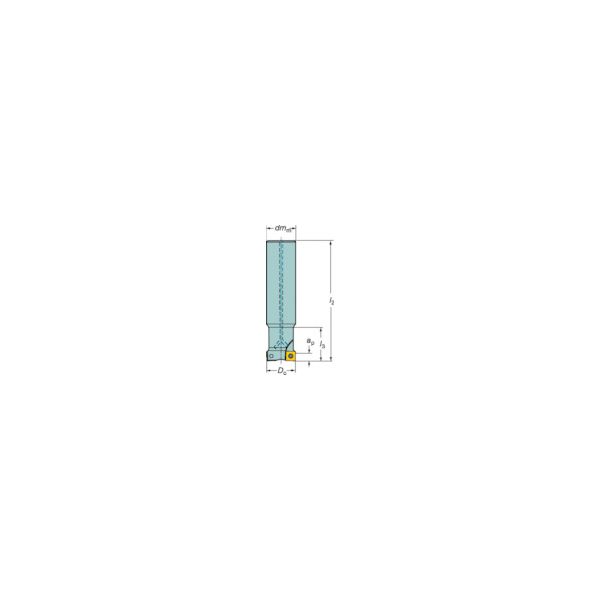 【個数：1個】サンドビック 490050A3214L コロミル４９０エンドミル 604-6142【キャンセル不可】_1