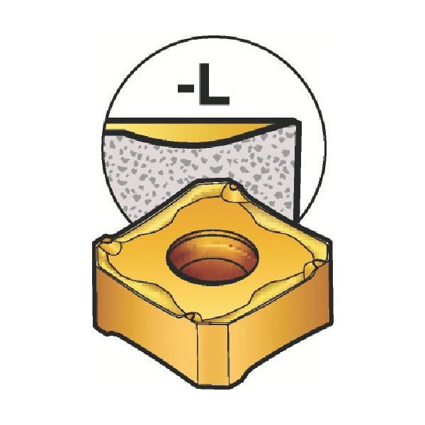 サンドビック ＳＶ 345R1305EPL コロミル345用チップ 530 604-6118【キャンセル不可】の通販はその他花・ガーデン・エクステリア・DIY工具