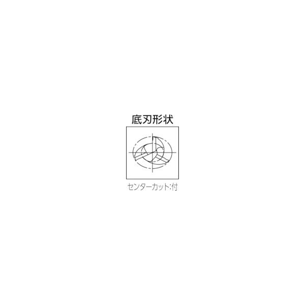 グーリング 3636 016.000 強ねじれスクエアエンドミル ３枚刃 刃径１６．０ｍｍ3636 016.000 330-2083_1