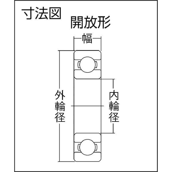 ＮＴＮ 6030C3 Ｈ大形ベアリング すきま大タイプ 内輪径１５０ｍｍ外輪径２２５ｍｍ幅３５ｍｍ 6030C31260 tr-8197953_1