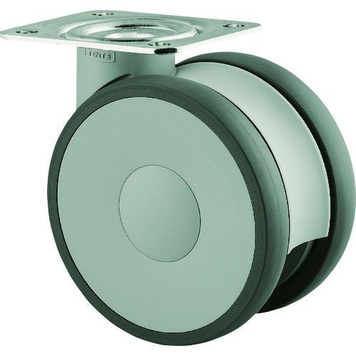 テンテキャスター 5940UAP150P63 高性能旋回双輪キャスター“LINEA” ウレタン車輪 φ150 自在式の通販は
