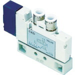 ＣＫＤ ［4GA410-C10-3］ 電磁弁 パイロット式５ポート弁 ４ＧＡ・４ＧＢシリーズ １０ワンタッチ継手 4GA410C 4GA410C103 7,304円