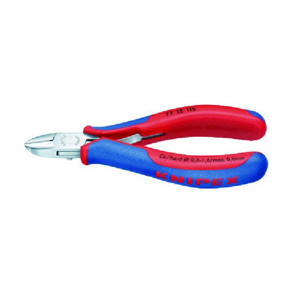 クニペックス KNIPEX 7712-115 精密用ニッパー １１５ｍｍ 7712115