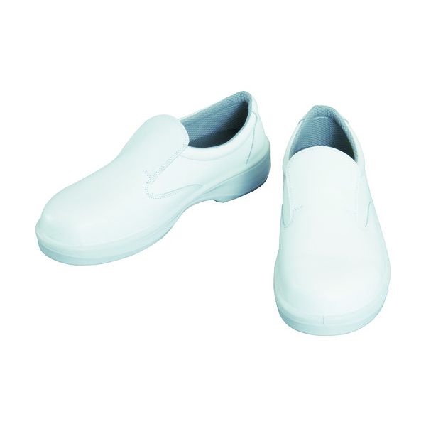 シモン 7517WS23.5 静電安全靴 短靴 7517白静電靴 23．5cm 368-0819