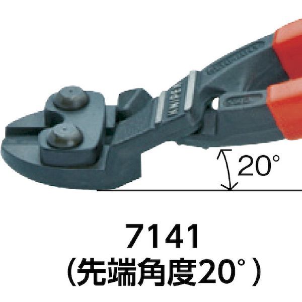 ＫＮＩＰＥＸ  7131-250  ２５０ｍｍ　ミニクリッパー 7131250_1