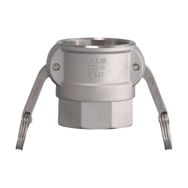 トヨックス 633-DB 1 SST カムロック カプラー メネジ ステンレス ６３３−ＤＢ １インチ ＳＳＴ 633DB1SSTの通販は 8,207円